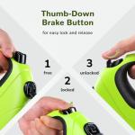 Pecute 32ft Reflective Retractable Dog Leash