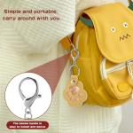 Paw-Shaped Pet Memorial Keychain Set