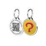 QR & NFC Pet Tag for Instant Location Alerts