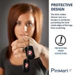 Red Military Dog Tag Silencers - 5 Pack