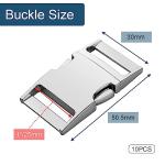 CooBigo 10 Pack Metal Buckles for Dog Collars