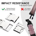 CooBigo 10 Pack Metal Buckles for Dog Collars