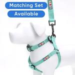 Personalized Teal Dog Harness with ID Tag