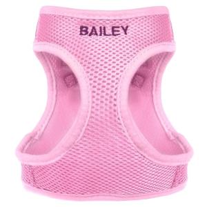 GoTags Personalized No Pull Mesh Pet Harness