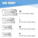 Personalized Engraved Slide-On Pet ID Tags