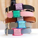 Brayhoo Personalized Silent Dog Tag for Collars