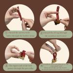 DORUI Pet ID Tag Silencer for Dogs and Cats