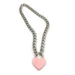 Padlock Necklace Collar with Two Keys