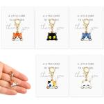 Cute Cat Keychains Party Favors - 5 Pack