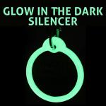 Glow in the Dark Dog Tag Silencers