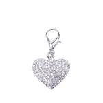Rhinestone Heart Pendant Pet Necklace for Dogs & Cats