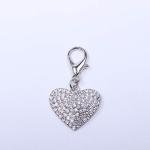 Rhinestone Heart Pendant Pet Necklace for Dogs & Cats