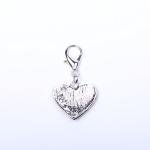 Rhinestone Heart Pendant Pet Necklace for Dogs & Cats