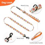 Cute Floral Mesh Harness and Leash Set for Dogs