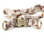 Personalized Organic Cotton Dog Harness - Adjustable Fit