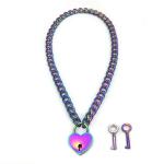 Padlock Necklace Choker with Keys for Pets