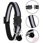 Reflective Personalized Cat Collar with Name Tag