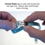 Personalized Durable Slide-On Pet ID Tags