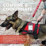 Service Dog ID Card Pouch with Zipper Pocket