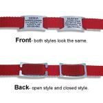 Personalized Durable Slide-On Pet ID Tags