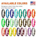 Heavy Duty Waterproof Dog Collar in Hunter Orange