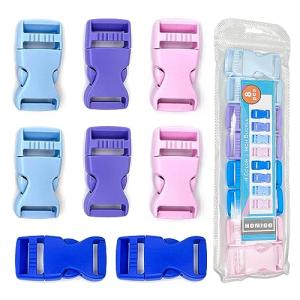 Honigo 8 Pack Quick Release Buckle Clips