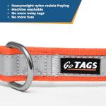 Personalized Reflective Dog Collar with Name & Number