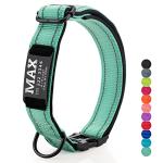 Personalized Reflective Dog Collar with ID Tag