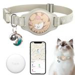 Waterproof Airtag Cat Collar with Finder Tag