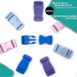 Honigo 8 Pack Quick Release Buckle Clips