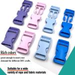 Honigo 8 Pack Quick Release Buckle Clips