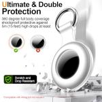 4-Pack Waterproof Airtag Holder Cases for Pets