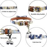 3PCS Adjustable Dog Collar and Leash Set