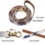 3PCS Adjustable Dog Collar and Leash Set