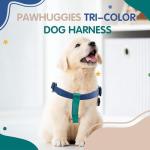 Tri-Color Adjustable No-Pull Dog Harness