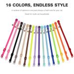 16 Pack Breakaway Cat Collars with Bells