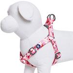 Pink Camo Step-in Dog Harness for Small Dogs