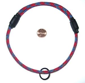 Fiesta Mountain Rope Dog ID Collar - Medium