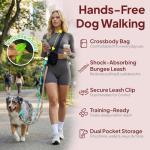 Hands-Free Dog Leash Bag with Poop Dispenser