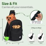 Hands-Free Dog Leash Bag with Poop Dispenser