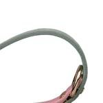 Personalized Leather Dog Collar with Engraved Tag