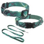 Adjustable Dog Collar and Leash Set for Small Dogs