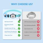 AirTag Cat Collar with Breakaway Safety - Pink