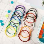 16 Pack Adjustable Puppy ID Collars - Multi-Colors