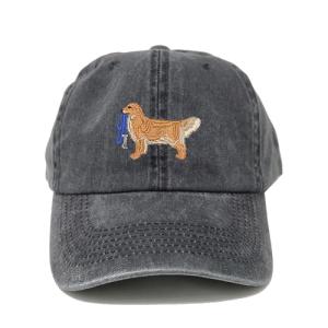 Custom Golden Retriever Embroidered Baseball Cap
