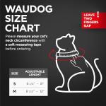 Stylish Mint Leather Cat Collar with QR ID Tag