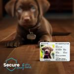 Emergency Pet ID Card with Home Alone Instructions