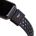 myID Black Medical ID Sleeve for Smartwatches