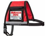 Service Dog Vest with Patch, ID Badge & Pocket