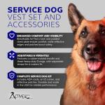 Service Dog Vest Harness Kit for Small Dogs
